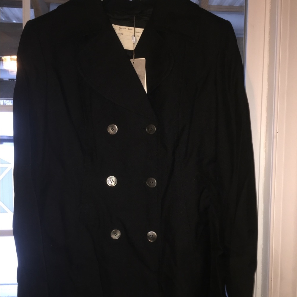 Agnona Black double breast jacket